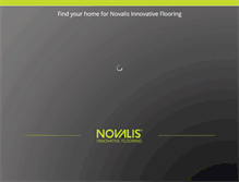 Tablet Screenshot of novalis-intl.com